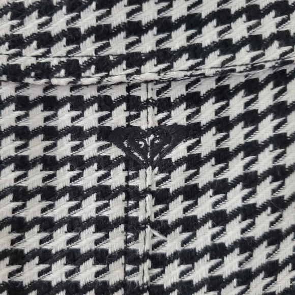 Roxy houndstooth puffsleeves belted coat - Picture 8 of 13